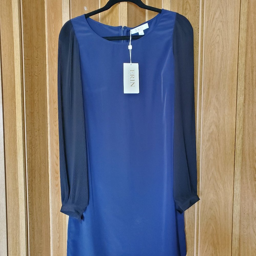Navy & Black Cocktail Dress